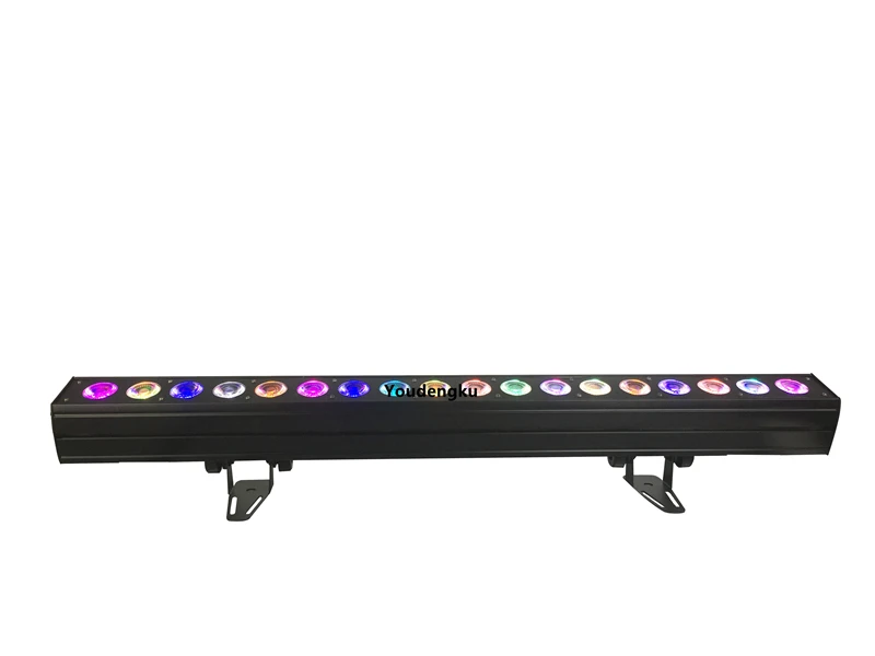 

8 pieces led pixel control full color 18*15w 5in1 LED Matrix Panel Light RGBWA Led Wall Washer