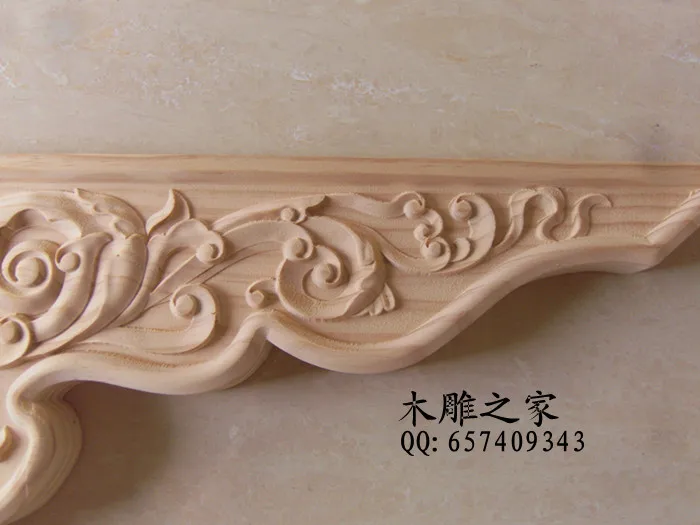 The new Dongyang wood carving wood carving style temple bracket corbel gun trim off the entrance pass decoration