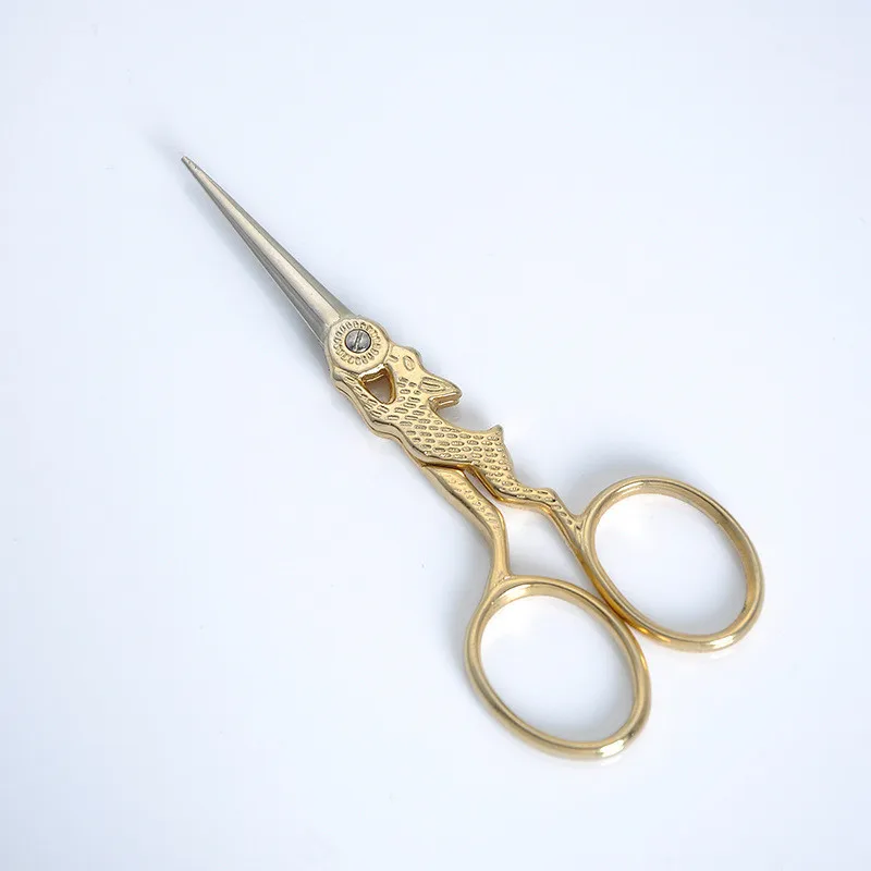 1Pcs 4 inch Vintage Antique Cross Stitch Steel embroidery Sewing Scissors Handicraft DIY - view 4