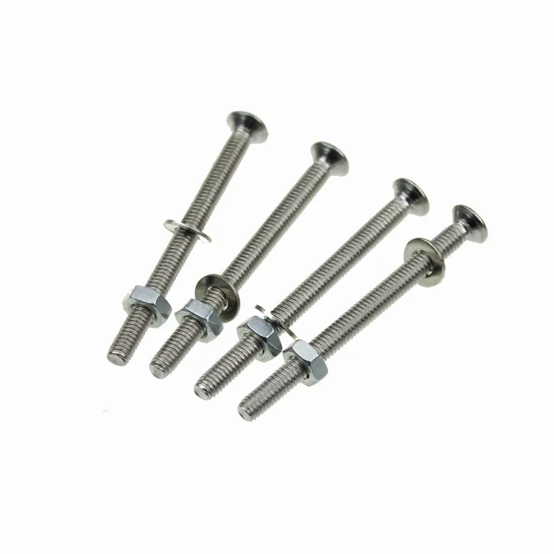 50pcs M4X50MM Screw For Computer PC Fan Screws 50mm M4