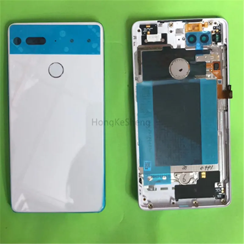 OEM Rear Housing Assembly Replacement Back Battery Cover Rear Door Housing Case with Side Buttons for essential phone PH-1