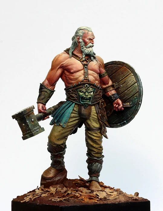 1/24 Resin Figure Model Kits barbarian warrior Unassambled Unpainted S98 - Image 2