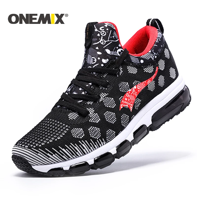 ONEMIX  New men Running Shoes Men\'s Cushion Sneaker Original Zapatos Elastic Women Jogging Shoes Trainers Sport Shoes women