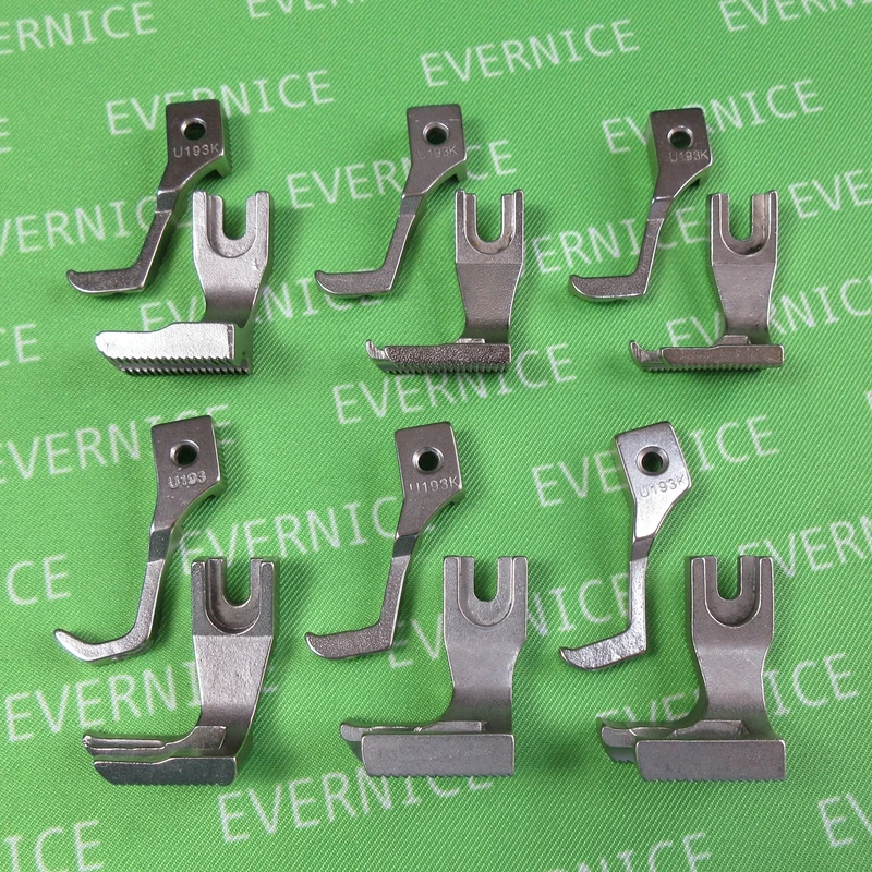 6 Walking Piping & Welting Feet for Mitsubishi DY-330 337 TACSEW GC6-6 WIMSEW 3300