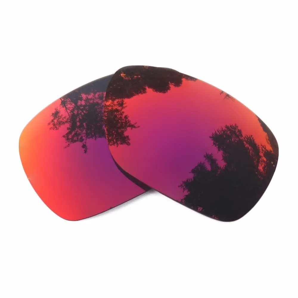 Midnight Sun Mirrored Polarized Replacement Lenses for-Oakley Inmate Sunglasses Frame 100% UVA & UVB  Anti-scratch