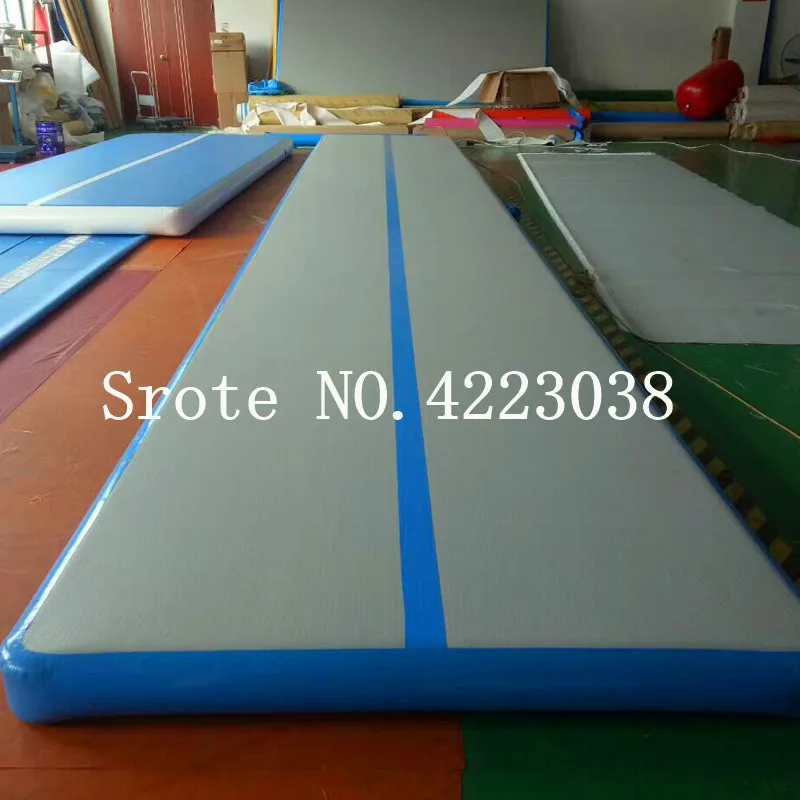 Frete grátis 6x2x0.2m airtrack inflável barato colchão de ginástica ginásio tumble pista de ar piso caindo pista de ar para venda