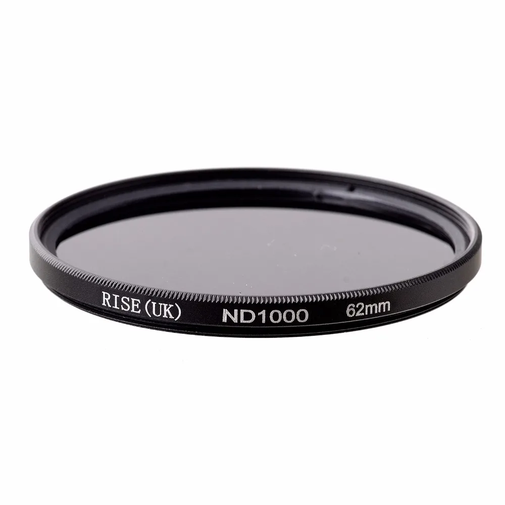 ND Filter ND1000 Neutral Density Filtors 49MM 52MM 55MM 58MM 62MM 67MM 72MM 77MM 82MM 95MM Photo for Canon Nikon Sony Camera