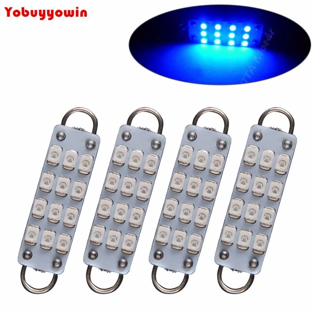 10x Festoon 44mm 12-SMD Rigid Loop 1.73