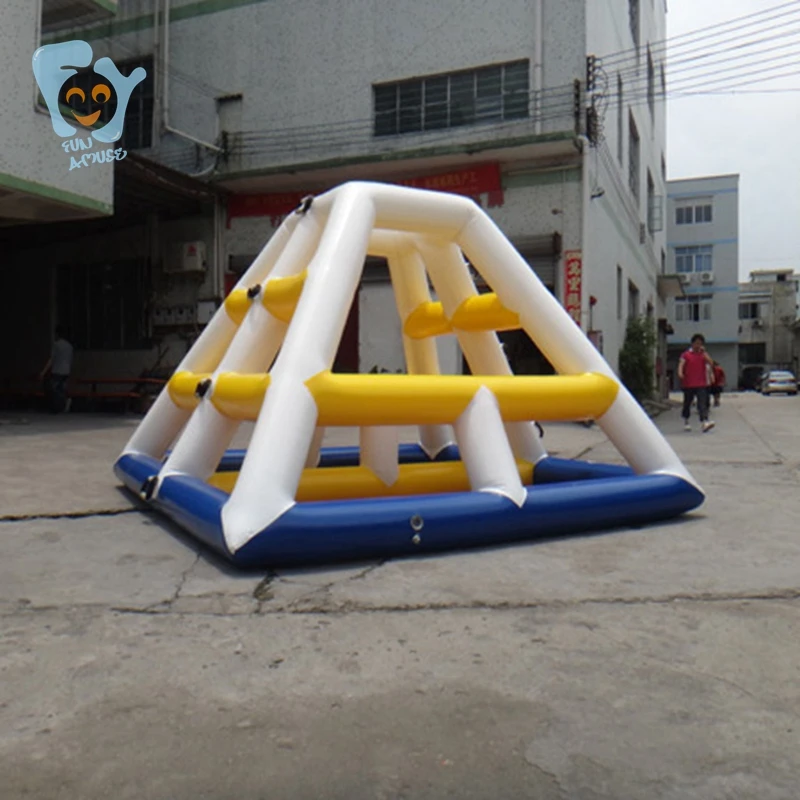 Bơm Hơi khổng lồ Nổi Biển Công Viên Nước Tùy Chỉnh Inflatable Trèo Tường Trò Chơi Bơm Hơi Khổng Lồ Aqua Park Tùy Chỉnh