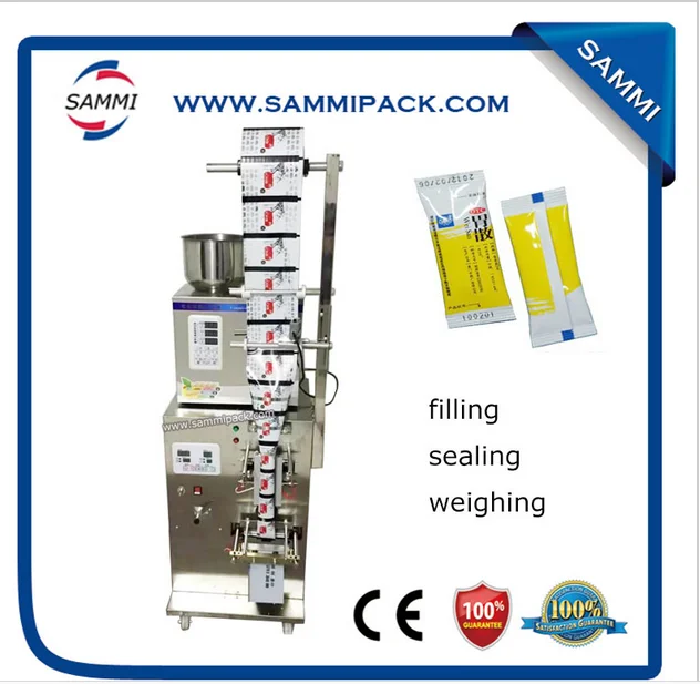 

Newest product 2-100g Good after-sales service coffee packing machine with sealing machine