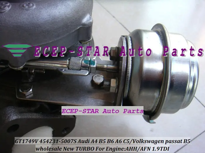 Free Ship GT1749V 454231-5007S 454231-5005S 454231 Turbo Turbocharger For AUDI A4 B5 B6 A6 C5 For VW passat B5 AHH AFN 1.9L TDI