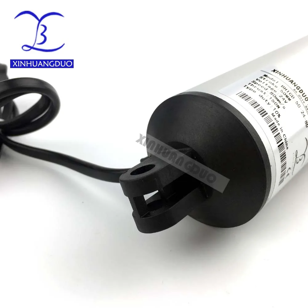 300 مللي متر السكتة الدماغية DC12V/24V/ 230 مللي متر/ثانية سرعة ، 50N-200N محوري القلم نوع الكهربائية مضرب ، خطي المحرك الكهربائي ، مضرب كهربائي
