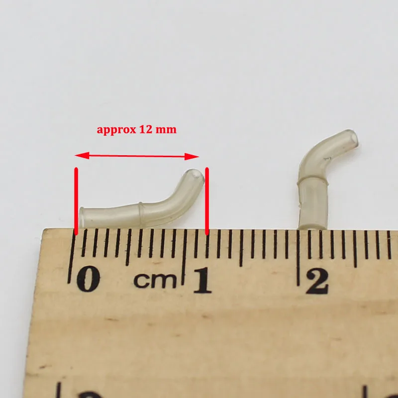 20 x Short Elbow Hook Aligners Carp Fishing Small Line Aligner Hair rigs Terminal Tackle Fishing Tackle for Carp Fishing