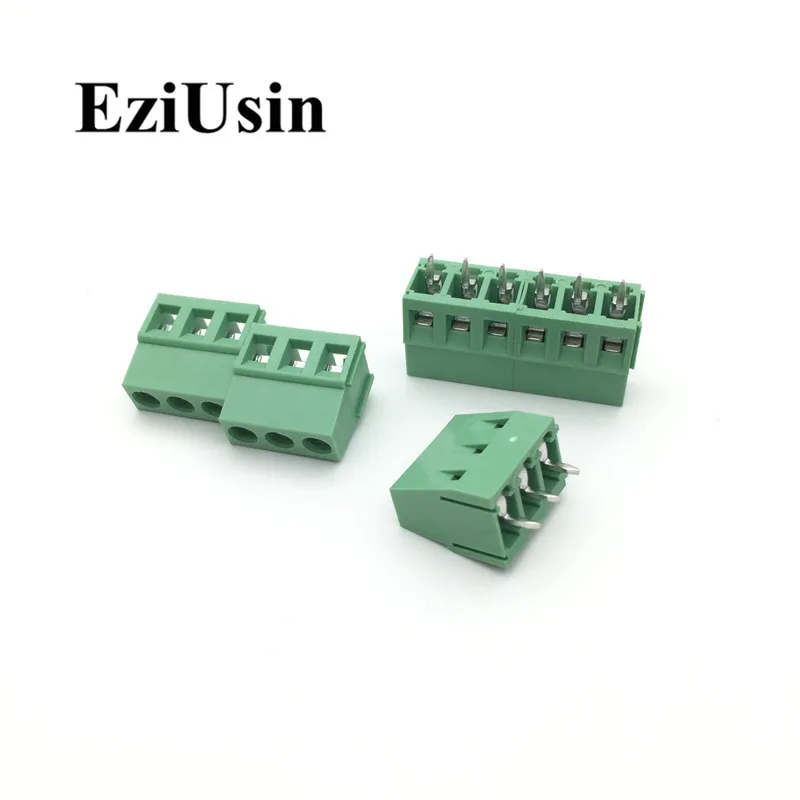 50pcs KF128 3.81mm PCB Screw Terminal Block Connector KF128-3.81 2P 3P 4P 5P 6P 7p 8p 9p 10p 11p Splice Can be stitched