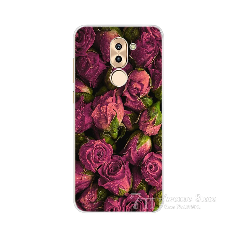 Moda etui na telefony dla Huawei GR5 2017 tylna pokrywa silikonowa miękka TPU Case dla Huawei Mate 9 Lite Case Coque Honor 6X Funda — zdjęcie 7