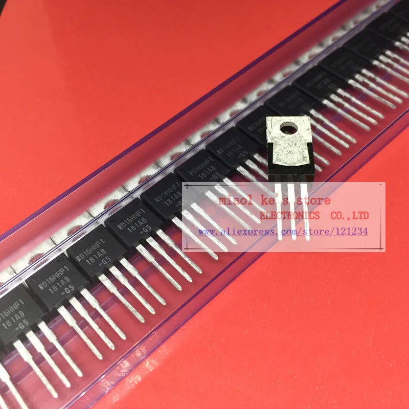 100%New Original; RD16HHF1 RD16HHF1-501 RD16HHF1-101 ~ MOSFET Power Transistor [ 30MHz,16W ] Replaced 2SC3133 2SC1945 2SC1969