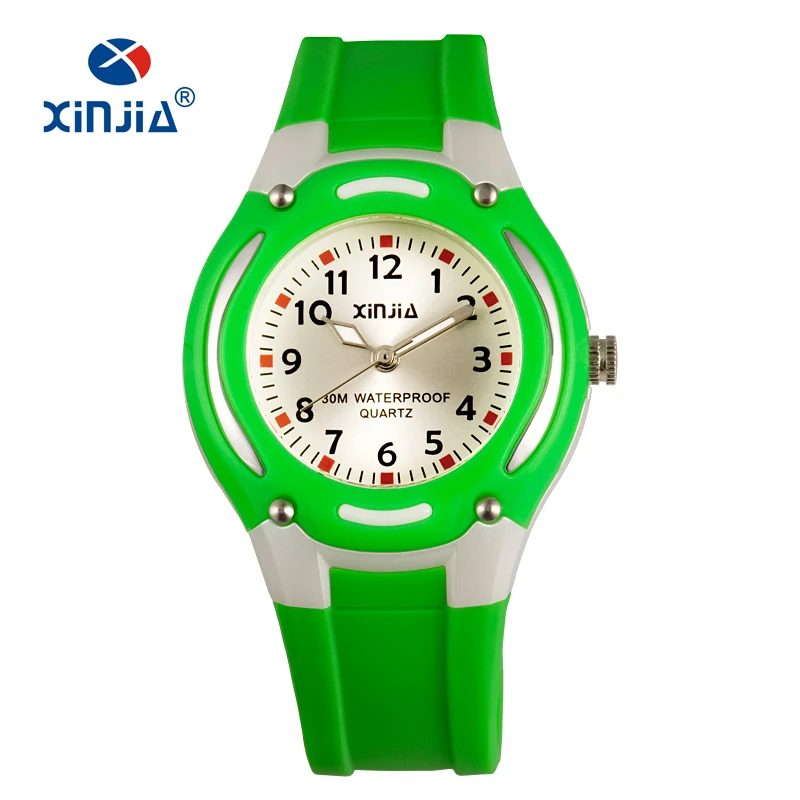 XINJIA Bambini Orologio Al Quarzo Lady Orologi Casual Signore di Modo Da Polso Gelatina Bambini Orologio ragazze Studenti Sport Orologio Da Polso