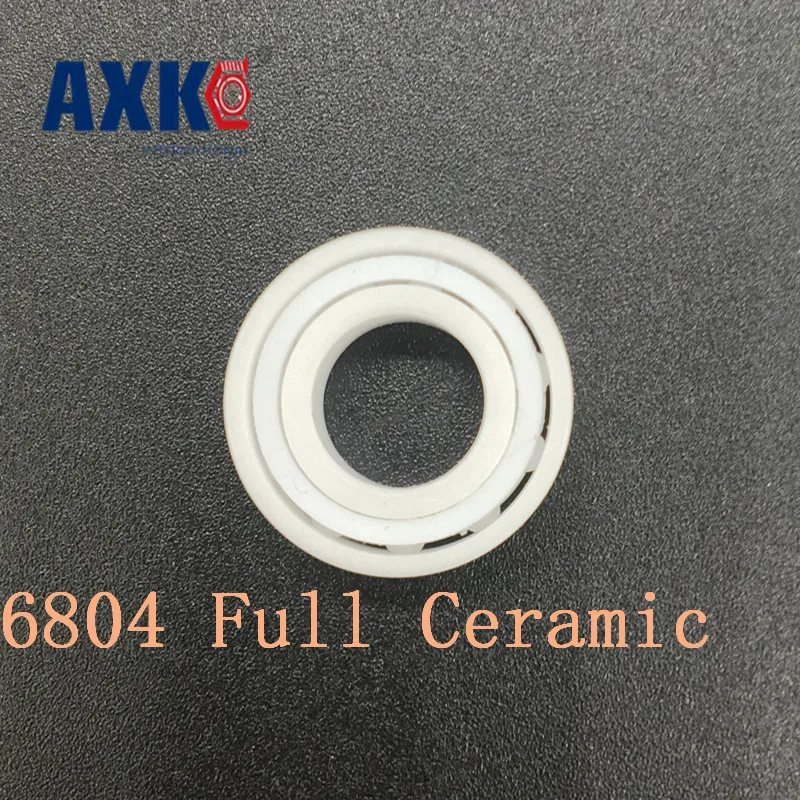 

2023 Rodamientos Rolamentos Axk 6804 Full Ceramic Bearing ( 1 Pc ) 20*32*7 Mm Zro2 Material 6804ce All Zirconia Ball Bearings