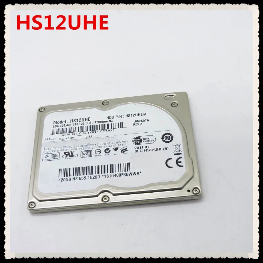 

NEW 1.8" HS12UHE LIF SATA 120GB hard disk driver for 2009 year mc233 mc234 A1304 MB543 MB940