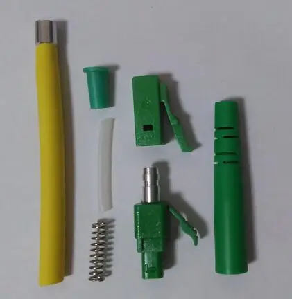 LC fiber connector KITS 1000PCS without ferrule Simplex APC UPC SM MM OM3 OM4 3.0mm 2.0mm 0.9mm ftth SC connector accessories