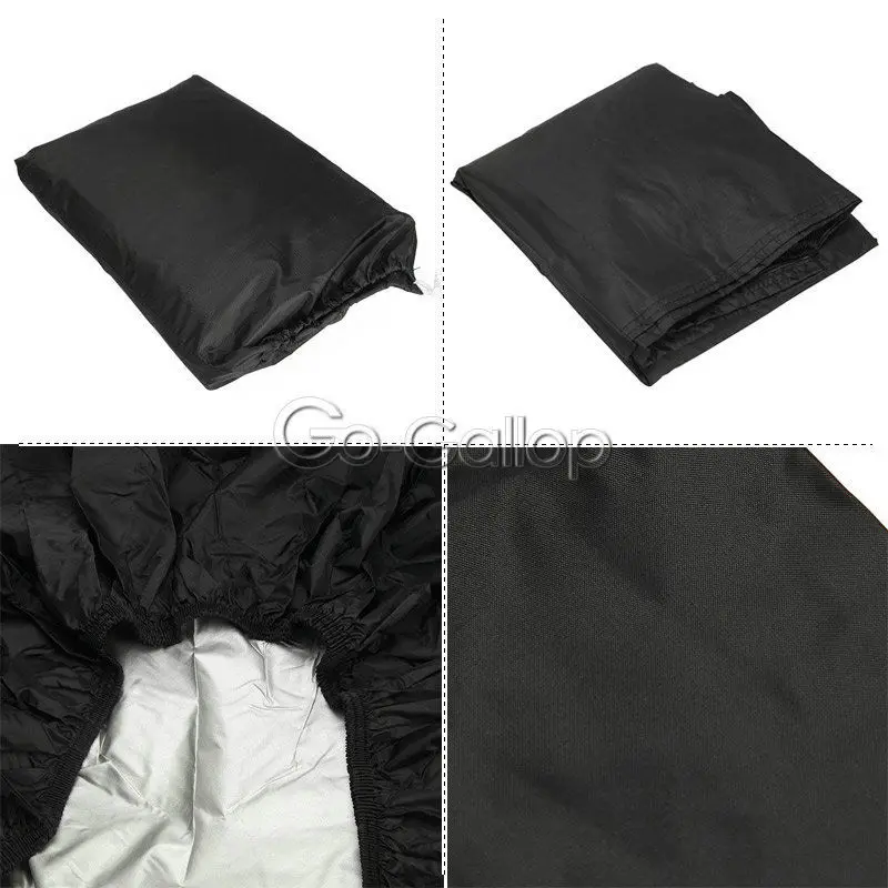 XL Black Rain Proof Waterproof ATV Cover For Yamaha Raptor 250 350 50 660R 700 R/Polaris Predator 500 TLD/Suzuki King Quad 300