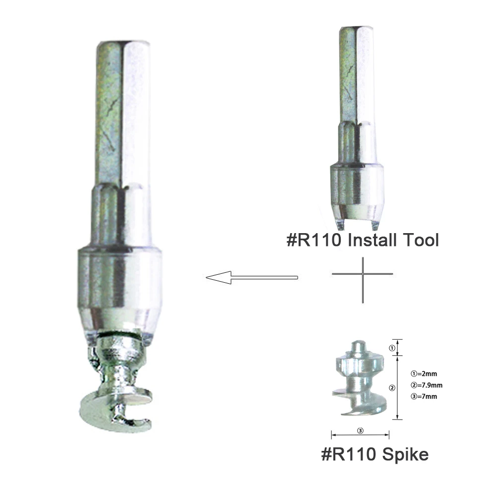 Item #R110 Spikes Installation Tools Screw Snow Spikes Insertion Wheel Tyres Studs Car Vehicle Truck Motorcycle Tires Winter