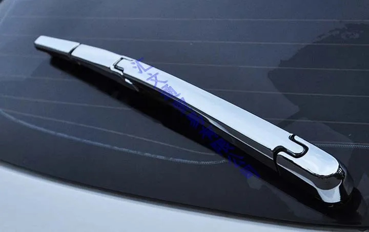ABS 크롬 후면 윈도우 와이퍼 암 블레이드 커버 트림 오버레이 깍지 몰딩 가니쉬, 마쓰다 CX-5 CX5 2017-2020 용 자동차 액세서리