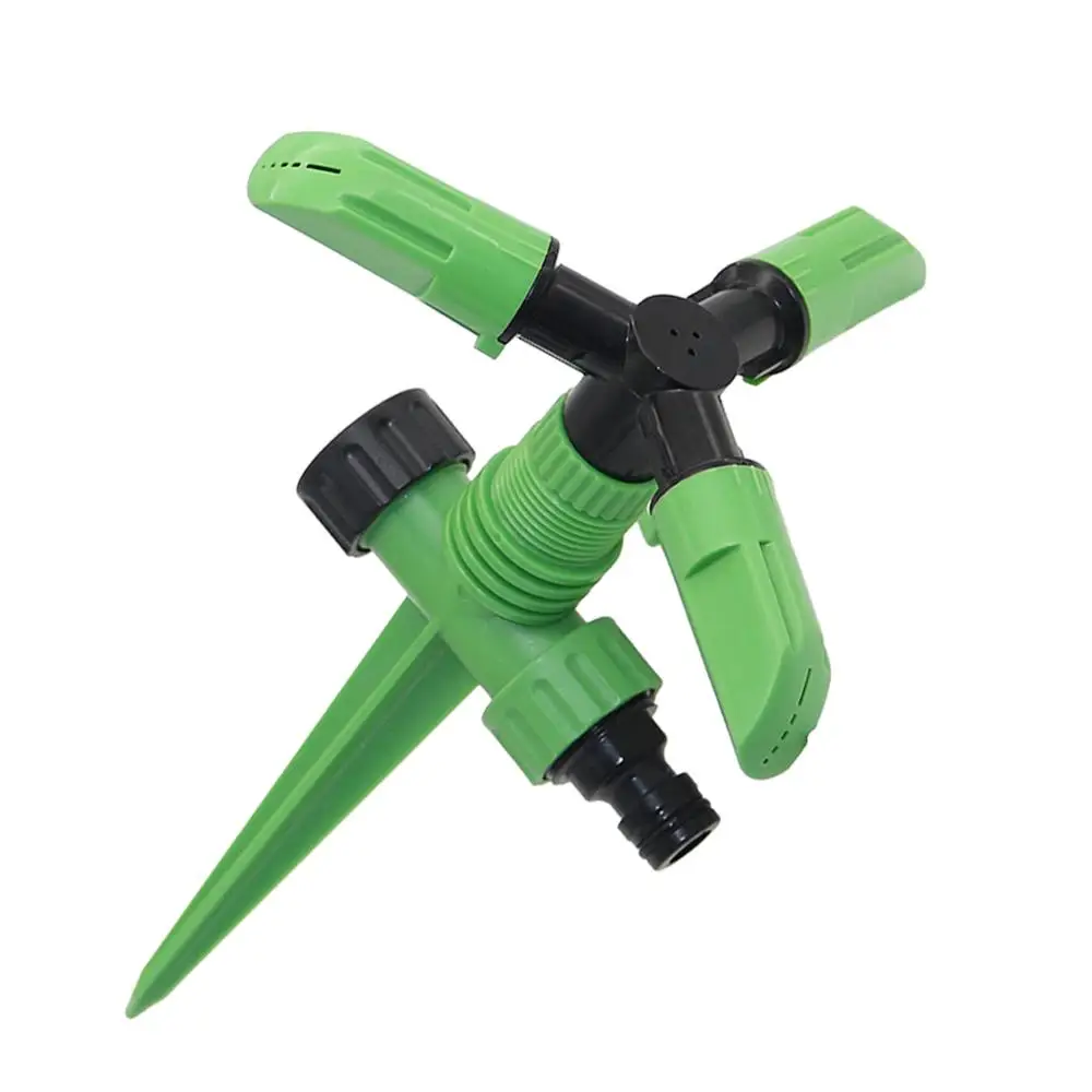 

4 Pcs Automatic 360 Degree Spiked 3-arm Rotating Watering Sprinklers Garden Yard Lawn Agriculture Irrigation Nozzles