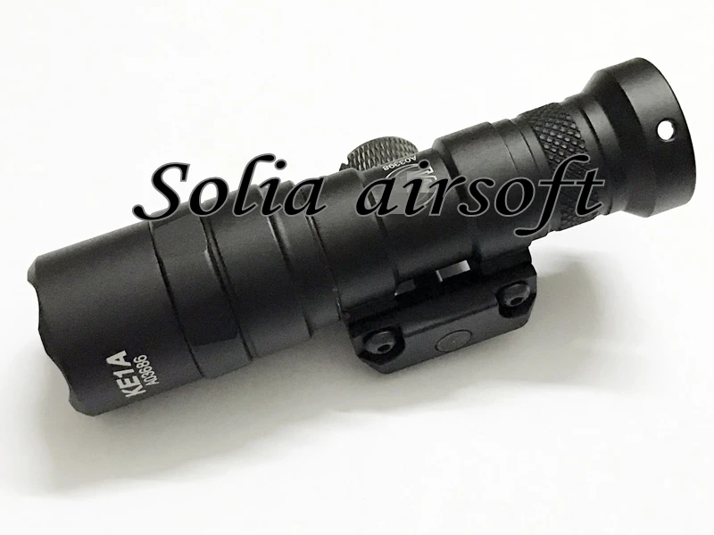 

Tactical M300 M300B MINI Scout Light Outdoor Rifle Hunting Flashlight 400 lumen Weapon Light LED Lanterna