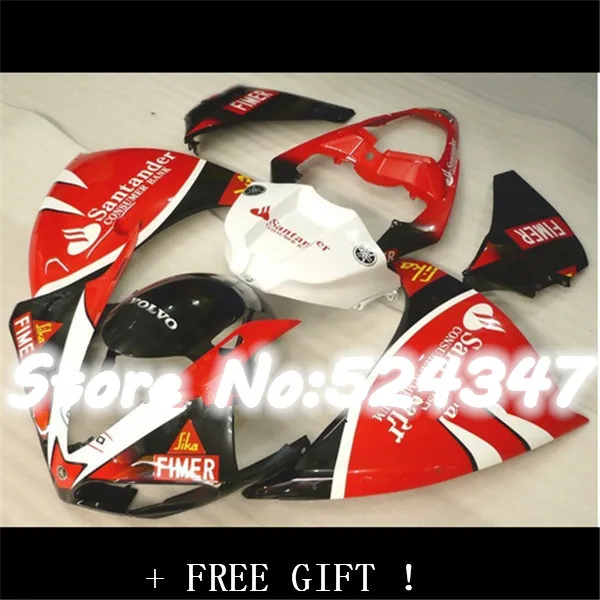 Hey-road/race fairings parts for  2009 2010 2011 09-11 santander YZF R1 body repair fairing kit for Yamaha