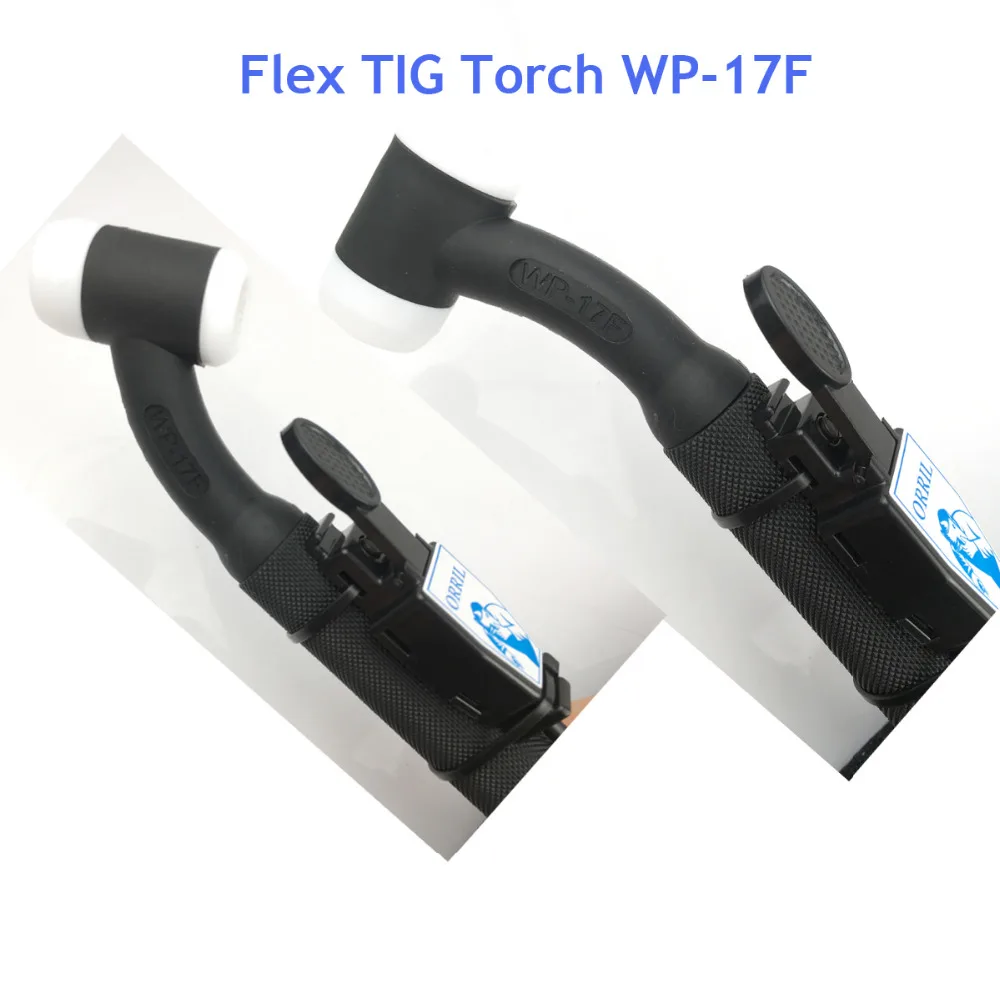 Air Cooled Gas Power Incorporated TIG Welding Torch Flexible Head Neck WP-17F 150Amps 4M Gun M16*1.5 Hose Cable