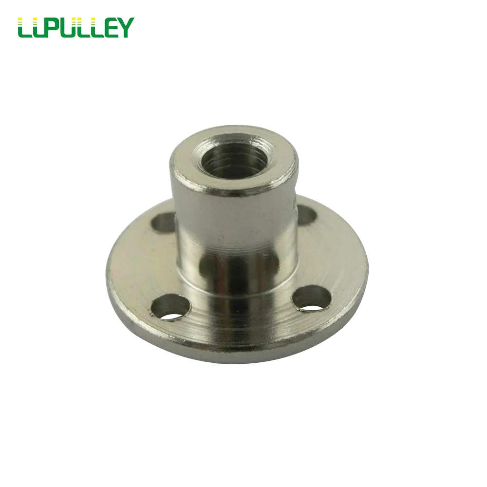 LUPULLEY 1PC 45 Steel Flange Coupling Rigidity Flange Plate Metal High Hardness Couplings 1PC