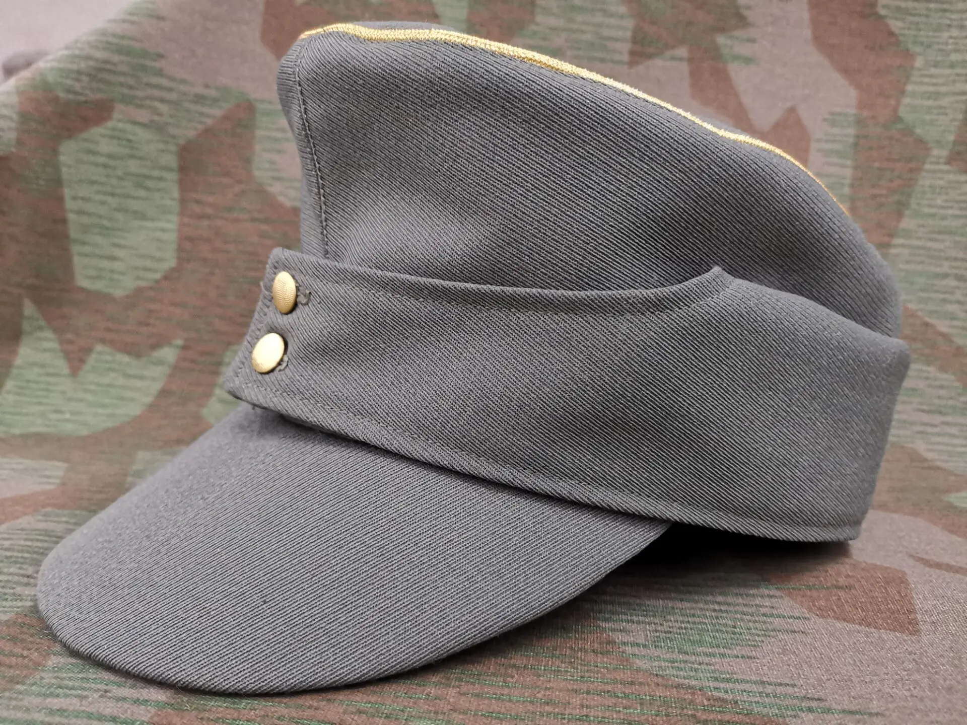 WW2 E.M.D German  .M43 General hat .  Twill Wool