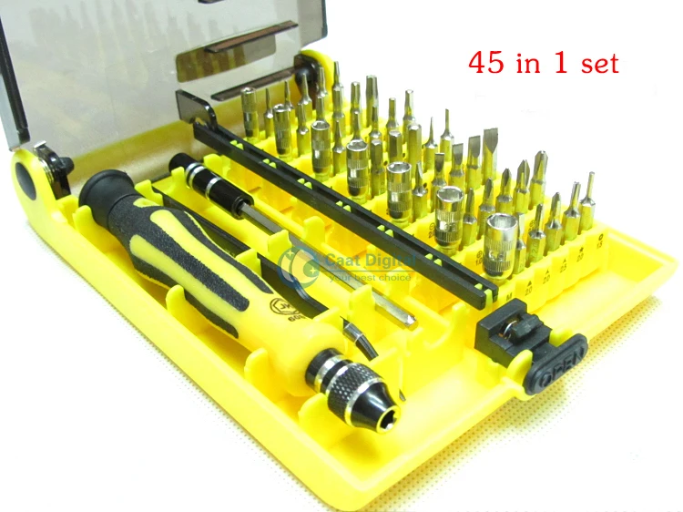 

Free Shipping! Precision 45 In 1 Electron Torx Magnetic Screwdriver Tool Set hand tools Kit Opening Repair Phone Tools