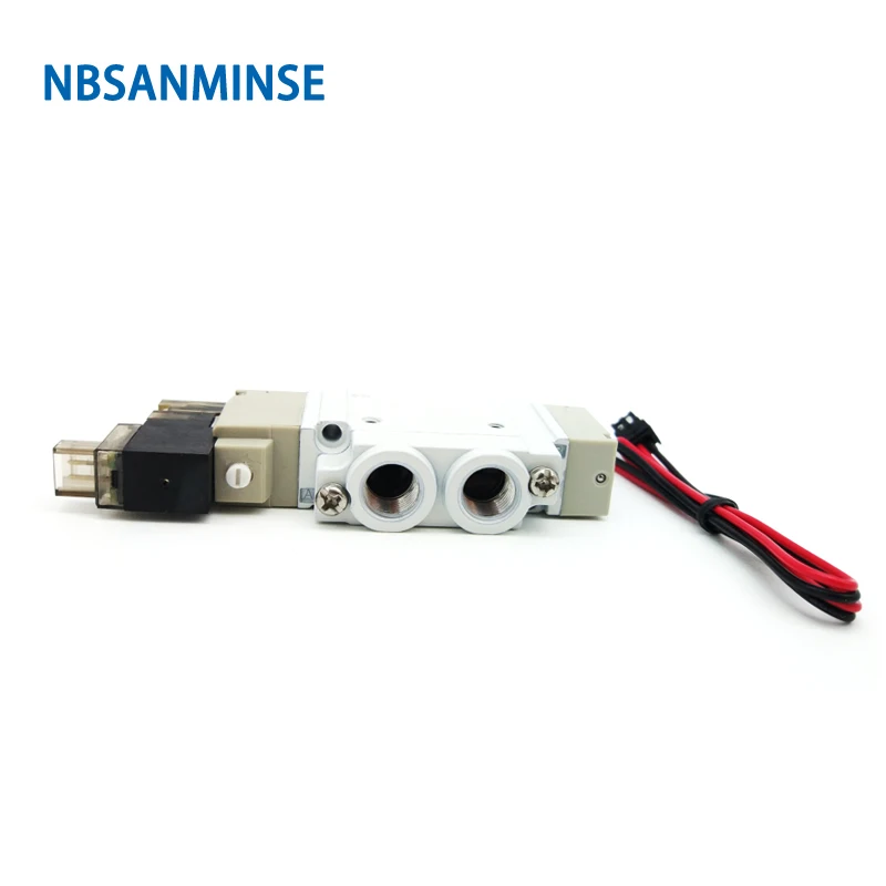 SY 5000 Mini Solenoid Valve G 1/8 DC24V AC220V NC Two Position Five Way Three Position Five Way SMC Type Automation NBSANMINSE