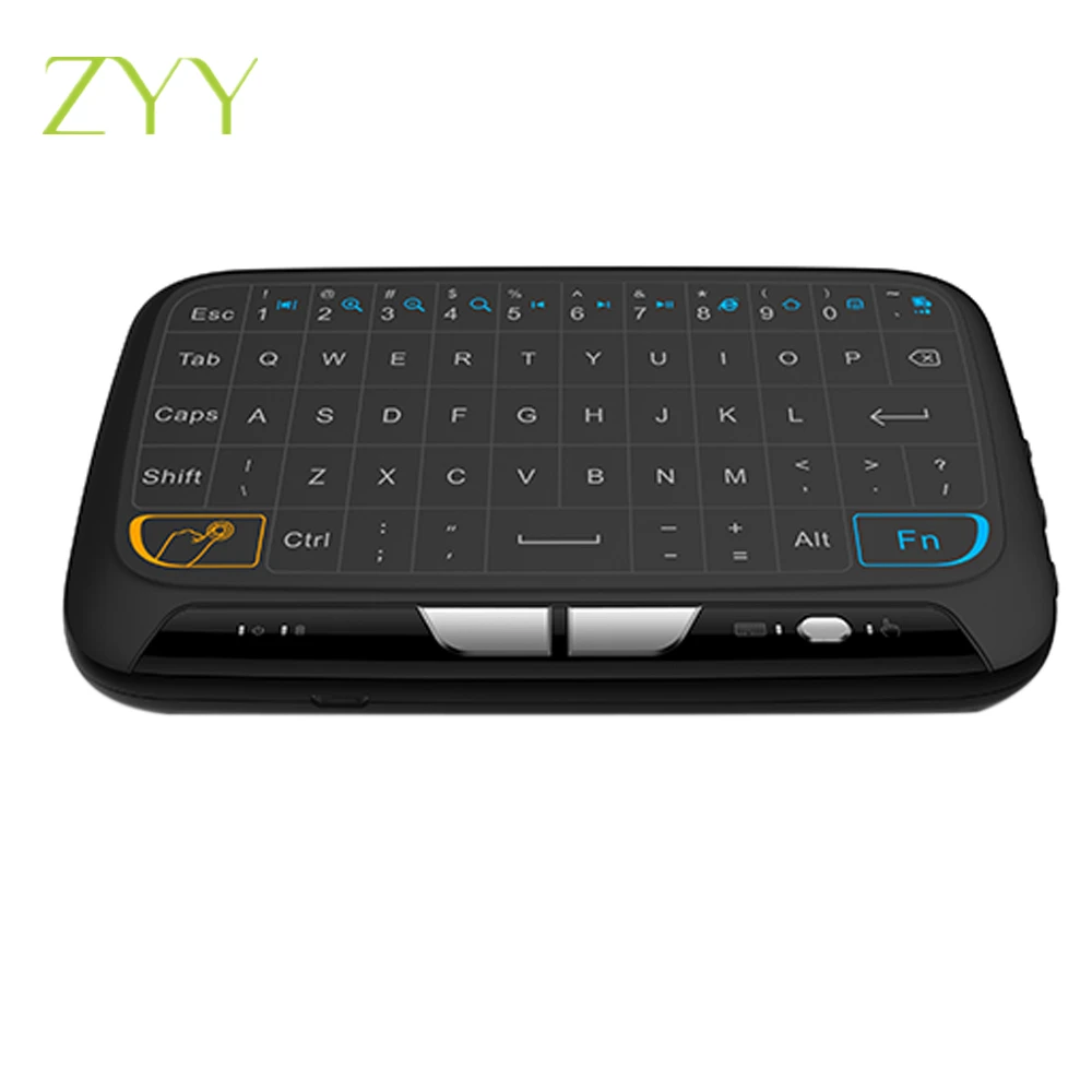 H18 Mini Wireless Keyboard 2.4 GHz Portable Keyboard With Touchpad Mouse for Windows Android/Google/Smart TV Linux Windows Mac