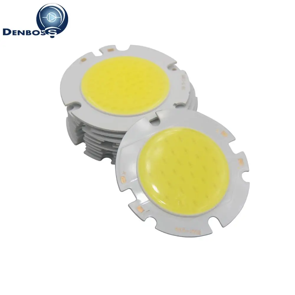 Allcob LED COB Strip Light Source Manufacturer Globe 60mm 42mm Round High Lumen Module 10W 15W 20W 30W COB for Downlight Lamp