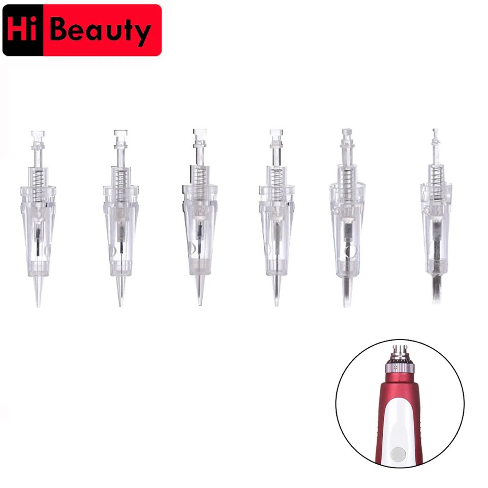 

100pcs/lot Disposable Bayonet Tatu Tattoo Needles Cartridge For Permanent Microblading Blading Makeup 1P 1D 2P 3P 3F 5P 5F 7P 7F