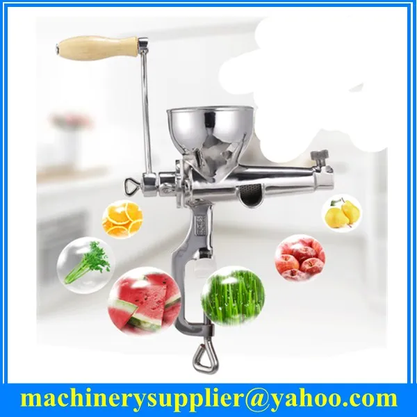 mini manual cucumber juicer fruit juicer separation of juice from dregs wheat grass stainless steel manual juicer