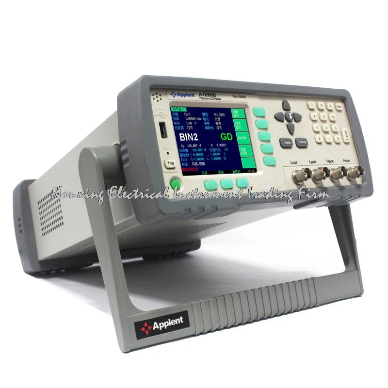 AT2818 High-precision 0.05% Digital LCR Meter 10Hz-300KHz Capacitance Inductance Resistance Tester