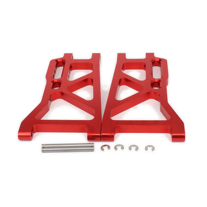 Brazos A DE Control DE SUSPENSIÓN inferior trasera de aleación de aluminio, 2 piezas, 513008 para coche Rc 1/10 FS Truck Buggy 53810, piezas mejoradas Hop-Up