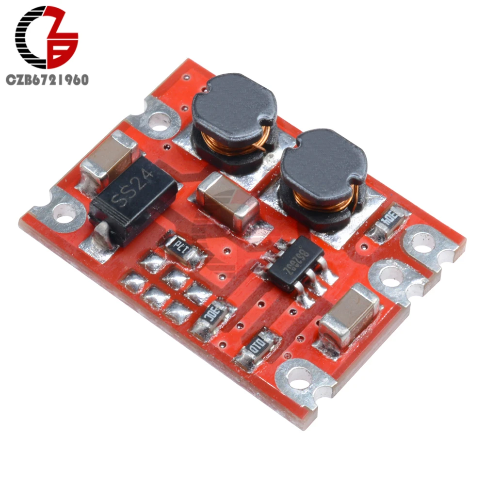 DC-DC Auto Boost Buck Modulo Convertitore DC 2.5-15V a DC 3.3V 4.2V 5V 9V 12V Step Up Imbottiture Regolatore di Tensione Inverter di Potenza di