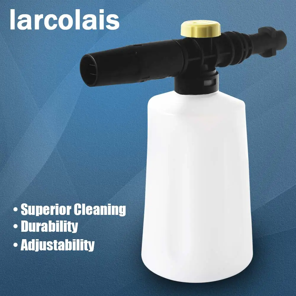 Snow Foam Lance for Karcher K2 - K7 High Pressure Foam Gun All Plastic Portable Foamer Nozzles Soap Sprayer Car Washer