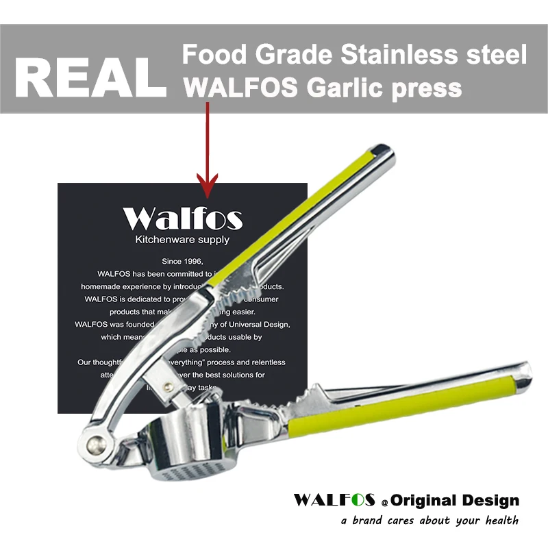 WALFOS Multi Functional  Kitchen Ginger Garlic Walnut Grinding  Squeeze Crusher Press Tool Utensils Kitchen Accessories