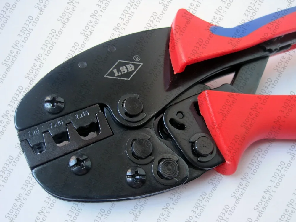 Terminal crimping pliers S-2*616EF twin insulated cord end terminals crimping tool