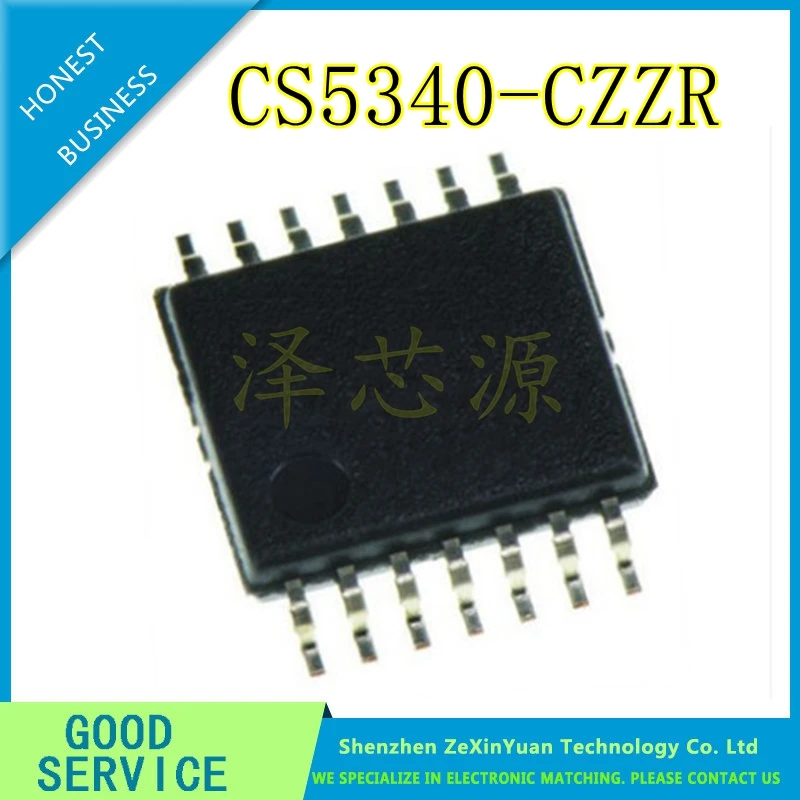 

10PCS/LOT CS5340CZZ 5340CZZ CS5340-CZZR TSSOP-16 audio A / D converter chip