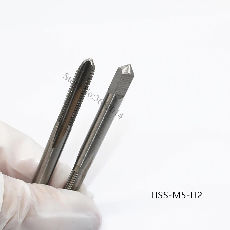 1 pz M3 M4 M5 Vite di Macchina Rubinetto Etero Flauto HSS Filettatura Metrica Tap Drill Filo H2 Die Tap Spina strumento