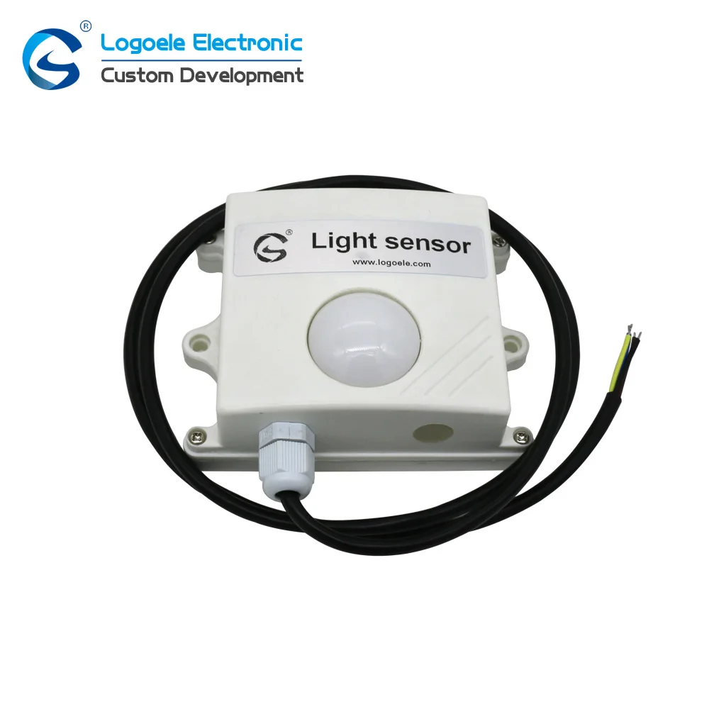 Light Intensity Transmitter Illuminance Sensor Module RS485 Serial 0-5V 0-10V 4-20mA  Output