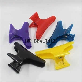 

2000Pcs/Lot Butterfly Holding Hair Claw Section Styling Tools Hair Clip Clamps Hairpins Pro Salon Fix Hair Hairdressing Tool