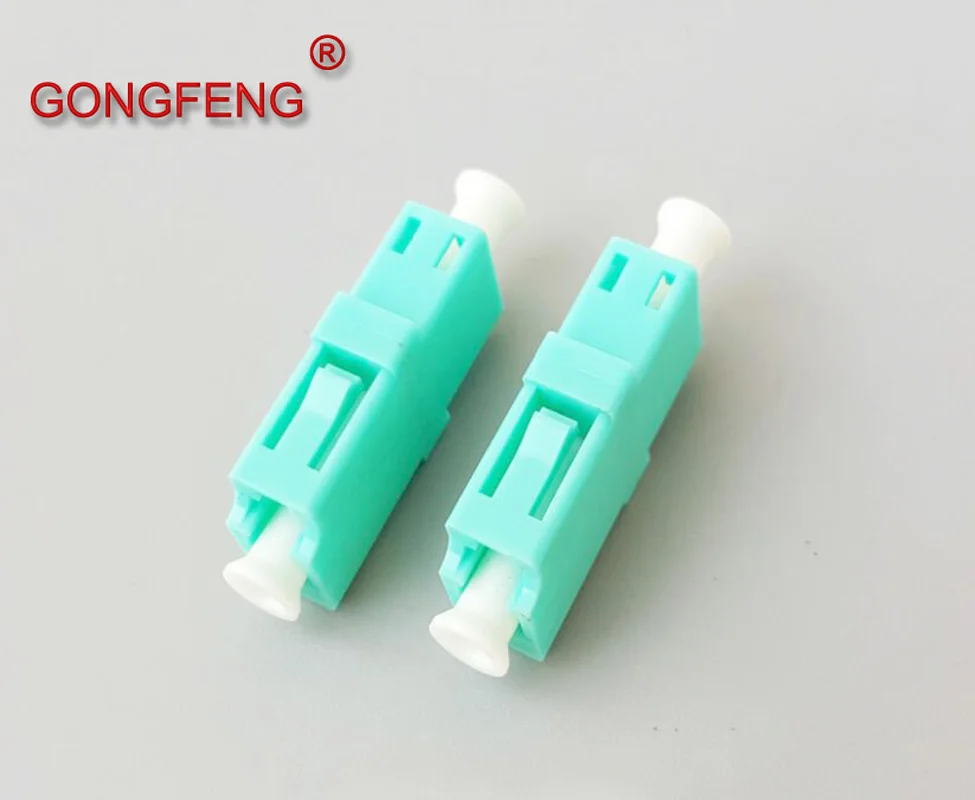 

GONGFENG 200pcs NEW Optical Fiber Connector LC Singlemode10 Million OM3 Coupler Adapter Flange Multicolor Special Wholesale